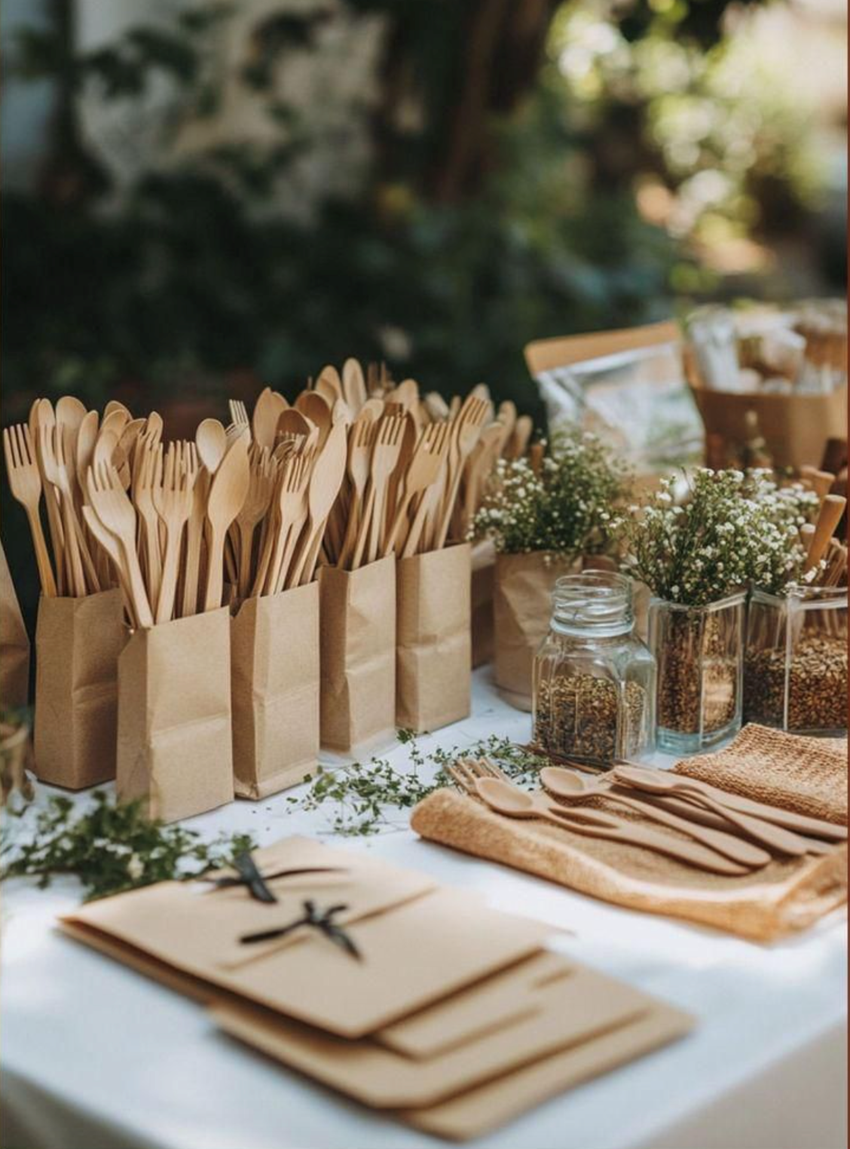Diseñar eventos elegantes y memorables sostenibles.